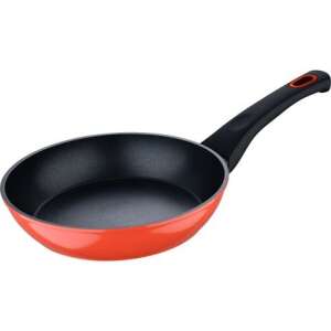 Tigaie Bergner BG-35076-RD roșie, antiaderentă, compatibilă cu inducție - Bergner