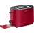 Bosch TAT2M124 red toaster, 2 slice, with high lift function and crumb tray