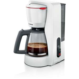Bosch TKA2M111 white filter coffee maker with glass carafe - Bosch