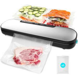 Cecotec SealVac Easy Magnetik Zgrzewarka próżniowa, przechowywanie żywności, pakowanie próżniowe, konserwacja żywności, urządzenie kuchenne - Cecotec