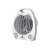 Cordys electric fan heater, white, 2000W, side view