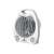 Cordys electric fan heater, white, 2000W, close-up of heating element