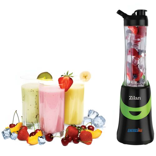 Zilan Mini Mixer mit Smoothie-Beispielen, 600ml BPA-freier tragbarer Mixer