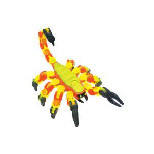 Zing Toys Klixx Creaturez Skorpion, zabawka z ruchomymi elementami, ponad 200 punktów artykulacji, animacja poklatkowa, kompatybilna z aplikacją - Zing