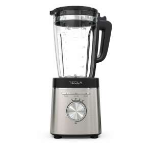 Blender Tesla BL601BX, 1400W, cană sticlă 1.75l, puls, amestecare, curățare, zdrobire gheață, incoloră/inox
