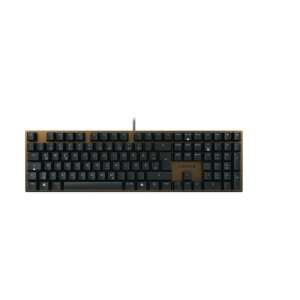 CHERRY KC 200 MX2A mechanical keyboard with brown switches, top view - Keyboard