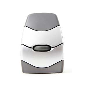Bakker Elkhuizen DXT Precision Wireless Vertikale Maus, Grau/Silber - BakkerElkhuizen