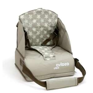Asalvo Go Anywhere textil székmagasító utazószék háttámlás székre - Stars Beige 86979181 Ülésmagasítók
