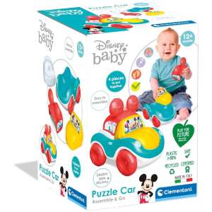 Clementoni Disney Baby Mickey Puzzle Autós Játék - 4 db