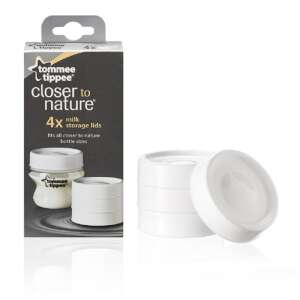 Tommee Tippee Closer To Nature tejtároló fedél 4db/csomag 87094017 Tejgyűjtő kagyló, tejtároló
