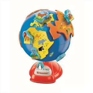 Clementoni Első földgömböm készségfejlesztő játék, beszélő földgömb gyerekeknek a világ megismeréséhez - Clementoni