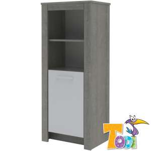 Todi Cube 2 - keskeny nyitott +1 ajtós szekrény (140 cm magas) 86980552 - Gyerek szekrény