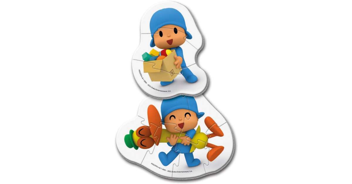 Clementoni Pocoyo az 1-ben 3-6-9-12db-os puzzle