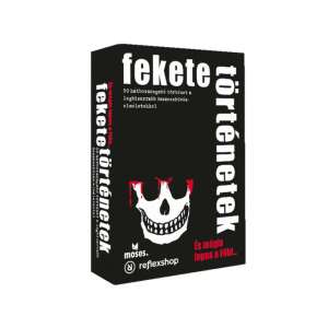 Fekete Geschichten Kartenspielbox, ein Kartenspiel mit dunklem Humor mit 50 Geschichten - Asmodee Gesellschaftsspiele