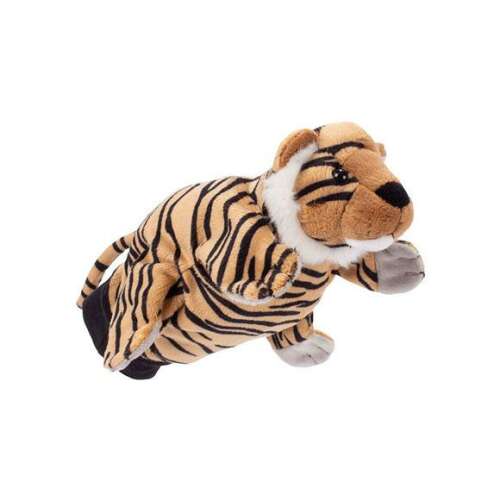 Beleduc tiger hand puppet, plush toy for kids, storytelling, role play, pretend play
