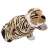Beleduc tiger hand puppet, plush toy for kids, storytelling, role play, pretend play