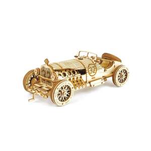 Puzzle 3D Masina de curse, ROKR, Lemn, 220 piese 86982988 - Puzzle 3D