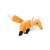Beleduc fox hand puppet, orange plush fox puppet for kids, storytelling puppet