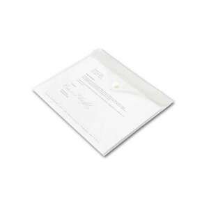 Plic transparent din plastic Office Depot A5 cu închidere cu buton - Huse de protecţie acte