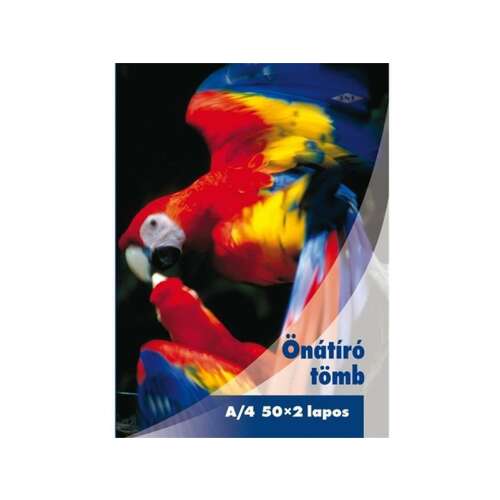 Pátria Design Franciakockás Önátirótömb - A4 - 100 lap