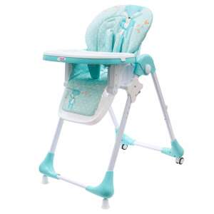 New Baby multifunkciós ökobőr Etetőszék - Minty fox #zöld 33790320 Etetőszékek - Multifunkciós etetőszék - Állítható székmagasság
