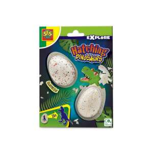 SES Explore Schlüpfende Dinosaurier Überraschungseier, 10er Pack, züchte deine eigenen Dinosaurierspielzeuge - SES Creative