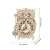 Robotime Rokr 3D wooden owl clock model kit dimensions