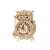 Robotime Rokr 3D wooden owl clock model kit