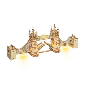 Rolife Tower Bridge 3D Drewniany Model Puzzli - Puzzle 3D