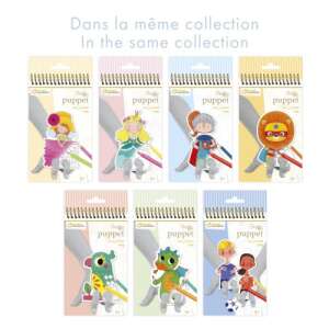 Színezhető ujjbáb - állatos