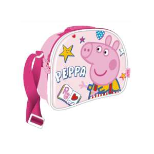 Peppa Pig Lunch Bag, rosa, mit verstellbarem Schultergurt - Peppa Pig