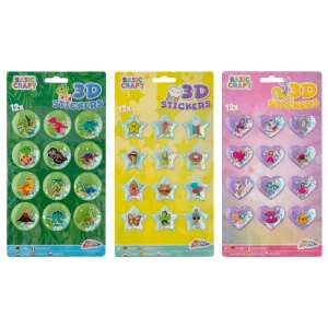 Grafix - 3D matrice sa šljokicama - 12 komada, 3 vrste 86987517 - Grafix