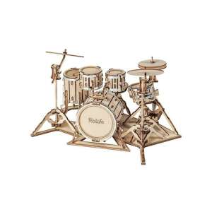 Zestaw modeli perkusyjnych Rolife 3D z drewna - Puzzle i układanki