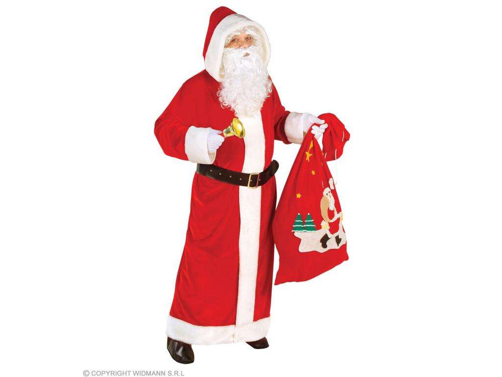 Mikulás Ruha - Luxus Bársony - XXL