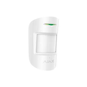 Ajax CombiProtect detector wireless de mișcare și spargere geam, alb - Ajax