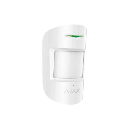 Ajax CombiProtect detector wireless de mișcare și spargere geam, alb
