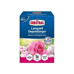 Substral Osmocote Langzeit Depotdünger für Rosen & Blühpflanzen, für bis zu 37 m² - Düngemittel
