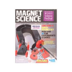 Sada 4M KidzLabs Magnet Science, učte sa o magnetizme prostredníctvom zábavných experimentov a hier - Vedecké a objaviteľské hry