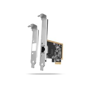 Card Axagon PCEE-GRF Gigabit Ethernet PCI-Express, 1 bandă, cu suport cu profil redus - AXAGON