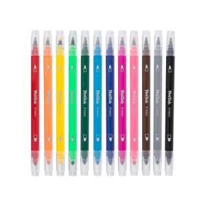 Play-Doh - 12 double-ended felt-tip pens
