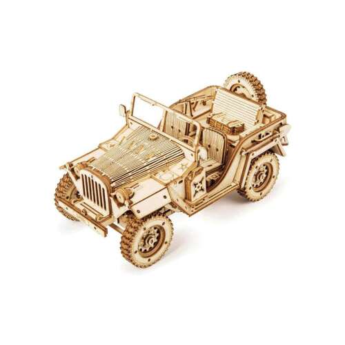 Puzzle 3D Masina Militara, ROBOTIME, Lemn, 369 piese 86989253