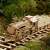 Rokr Prime Steam Express 1:80 Maßstab Zugmodell zusammengebaut, Holz 3D Puzzle