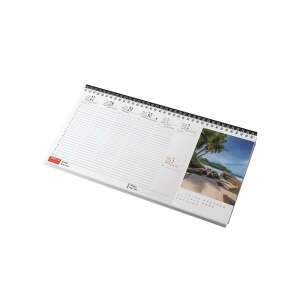 Realsystem 2024 Sziget 7971 illustrierter grüner Tischkalender 86991342 - REALSYSTEM