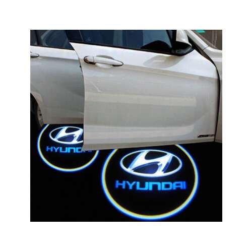 Projektor do drzwi samochodowych Hyundai, projekcja logo, akcesoria samochodowe
