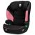 Scaun auto Lionelo Hugo i-Size, 15-36 kg, negru și roz