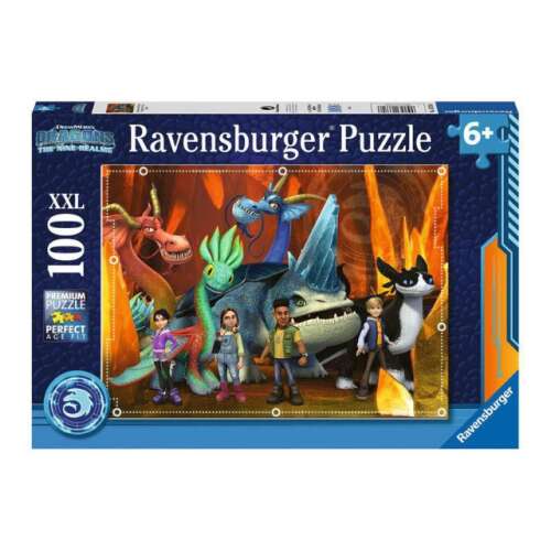 Ravensburger Smoki: Dziewięć Krain 100-elementowa układanka z postaciami z serialu