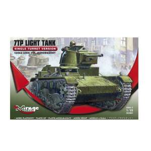 Mirage Hobby 7TP könnyű harckocsi egytornyos változat 1/35 méretarányú műanyag modell készlet - Mirage