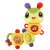 Musical caterpillar toy for babies, with lights and sounds, perfect for sensory development