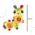 Musical caterpillar toy for babies, with lights and sounds, perfect for sensory development