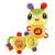 Musical caterpillar toy for babies, with lights and sounds, perfect for sensory development